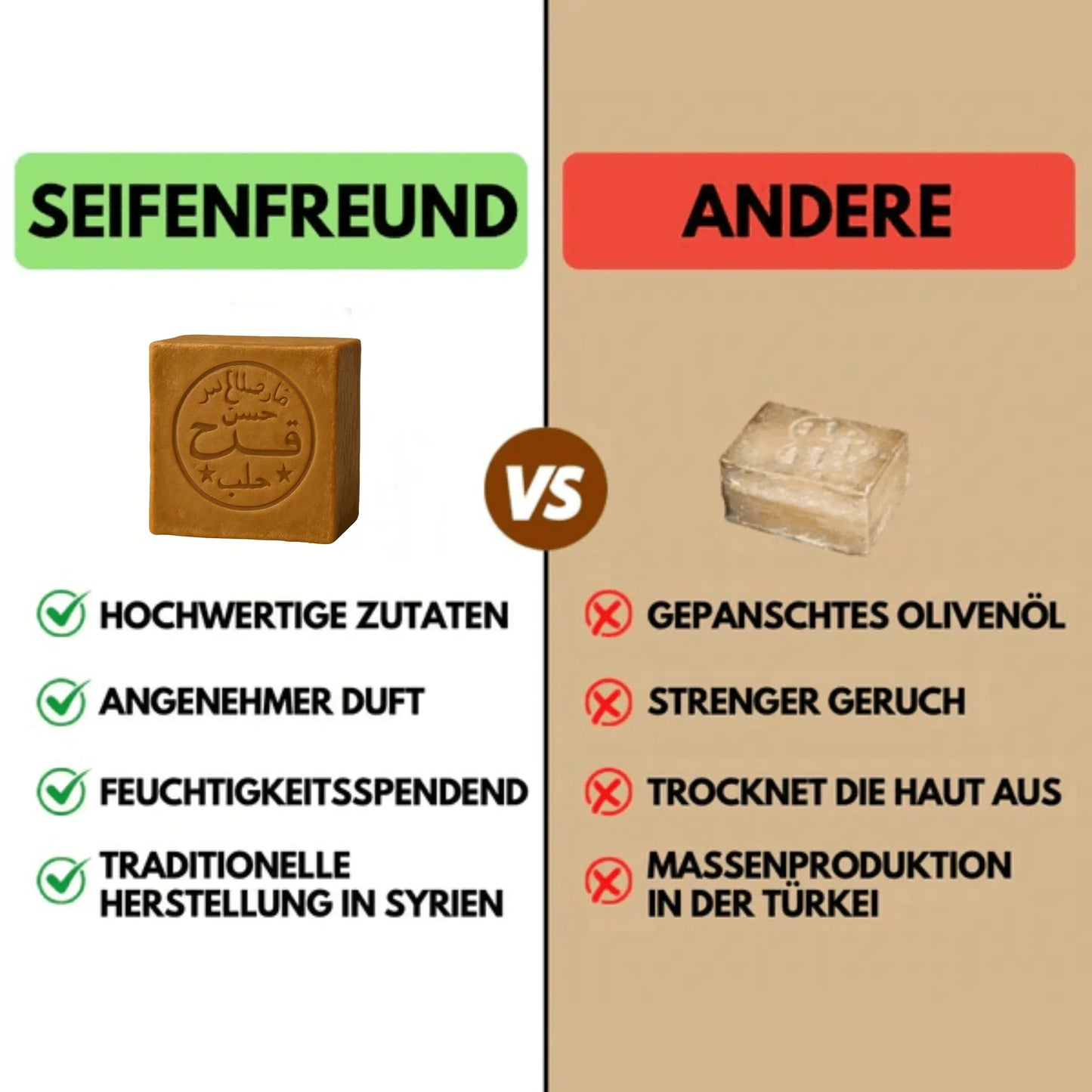 Original Premium Aleppo Seife