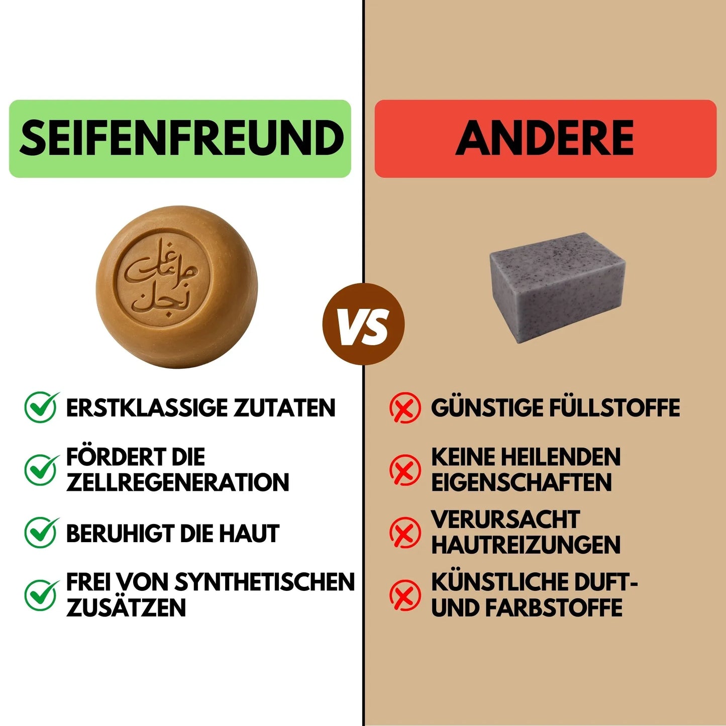 Premium Schwarzkümmelöl Aleppo Seife
