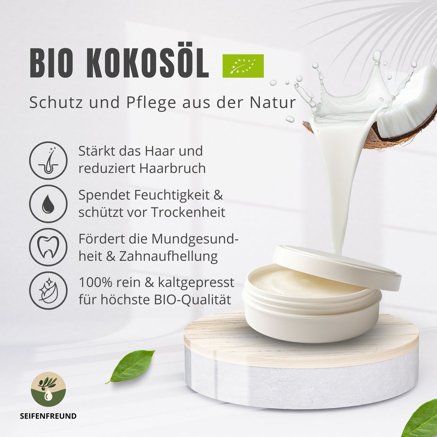 Premium BIO Kokosöl