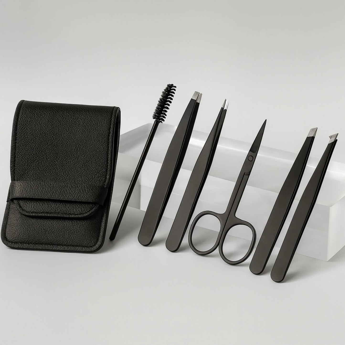 Premium Augenbrauenpflege Set (Edelstahl)