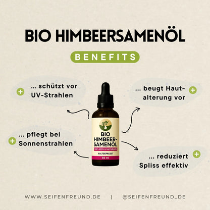 Premium BIO Himbeersamenöl