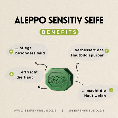 Premium Aleppo Sensitiv Seife