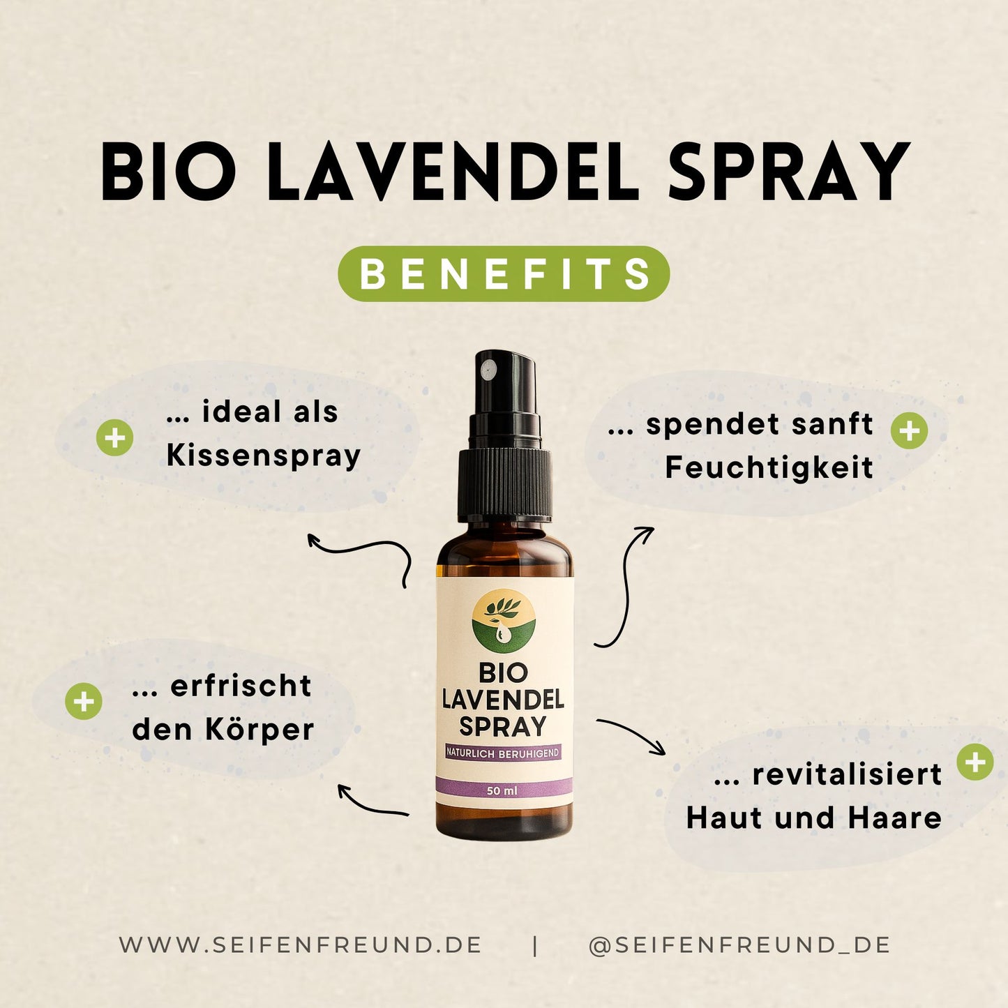 Premium BIO Lavendel Spray