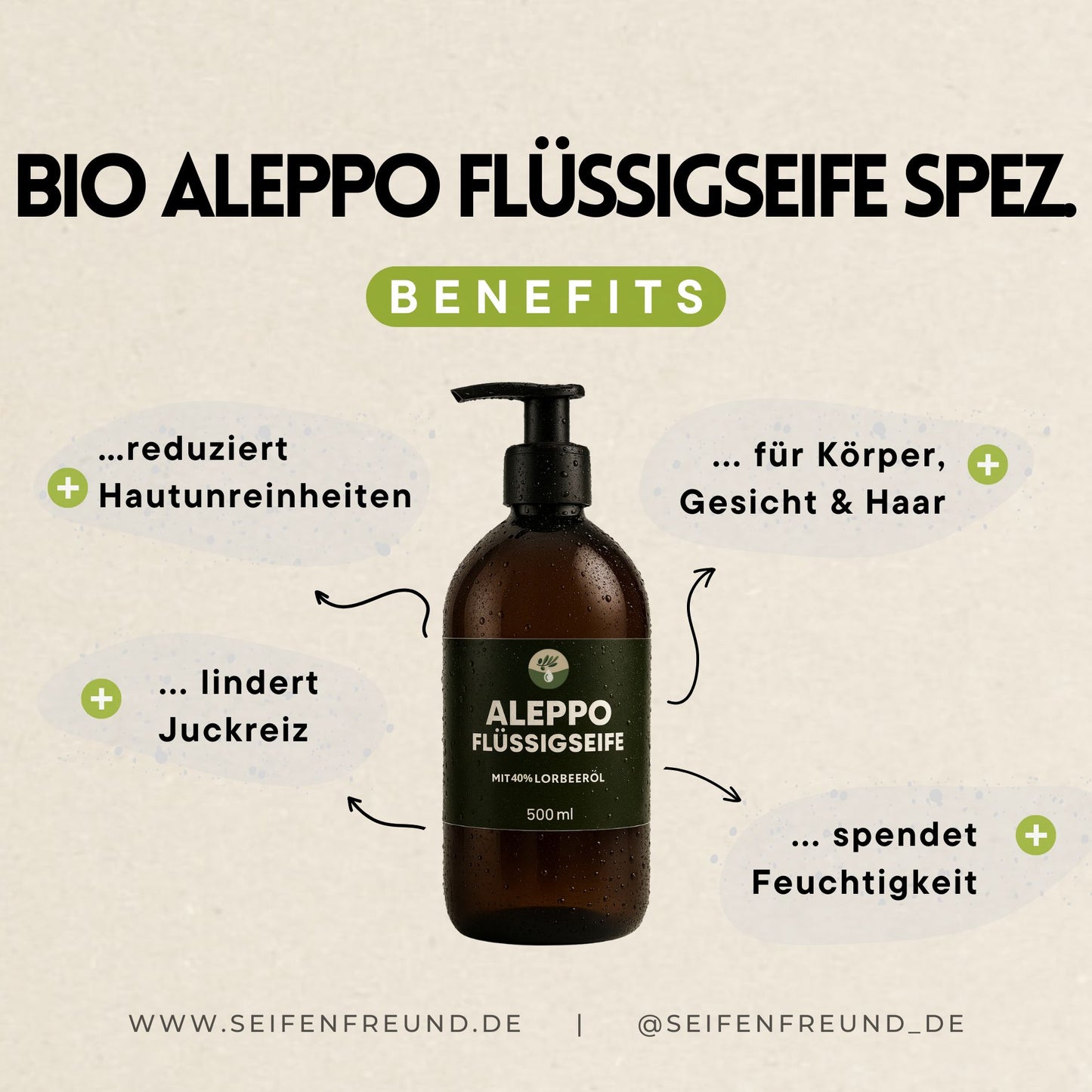 Spezial BIO Aleppo Flüssigseife