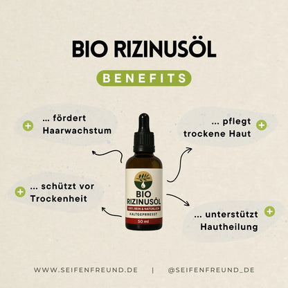 Premium BIO Rizinusöl