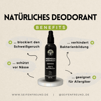 Premium Natural Deodorant