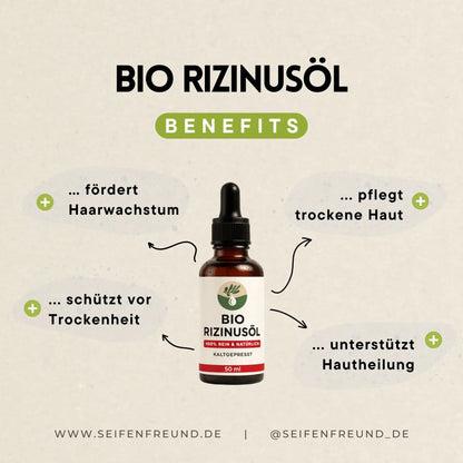rizinusöl aufbewahrung Premium BIO Rizinusöl – Seifenfreund
