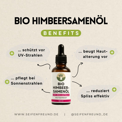 Premium BIO Himbeersamenöl