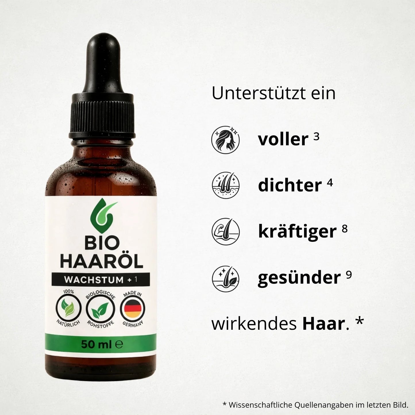 Premium BIO Haaröl Wachstum+