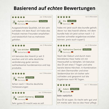 Premium BIO Haaröl Wachstum+