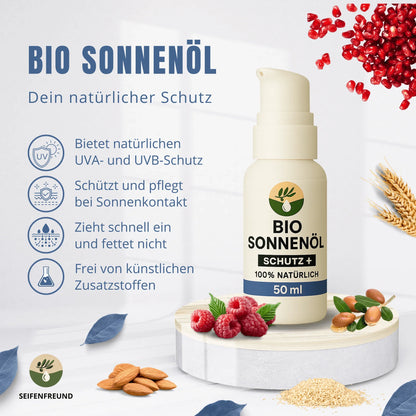 Premium BIO Sonnenöl Schutz+