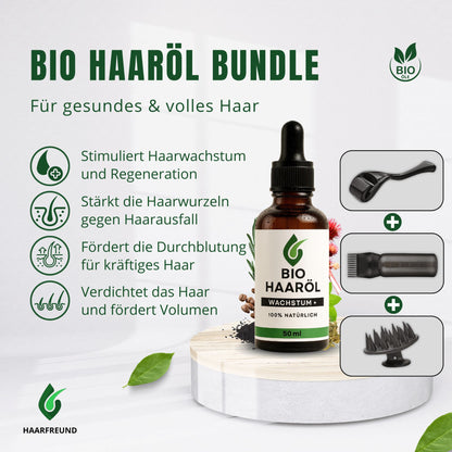 [Bundle] Premium BIO Haaröl Wachstum+
