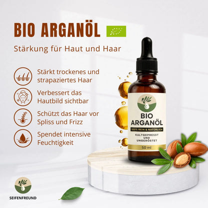 arganöl aufbewahrung Premium BIO Arganöl – Seifenfreund
