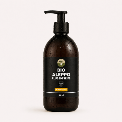 Premium BIO Honig-Duft Aleppo Flüssigseife