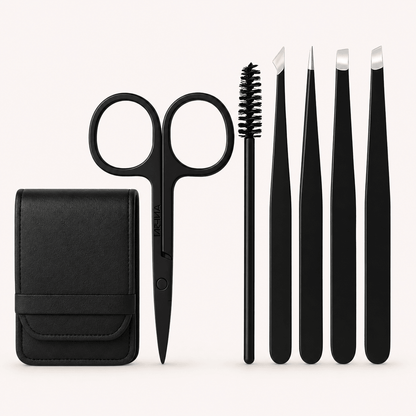 Premium Augenbrauenpflege Set (Edelstahl)